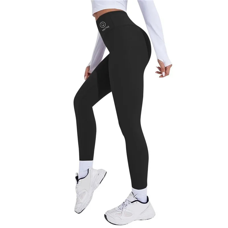 High Waist Yoga Warm Leggins Sports Tights Thermal Woman Running Pants Sexy Butt Lifting Leggings Push Up Panties Gym Fitness - Kenzo Yoga
