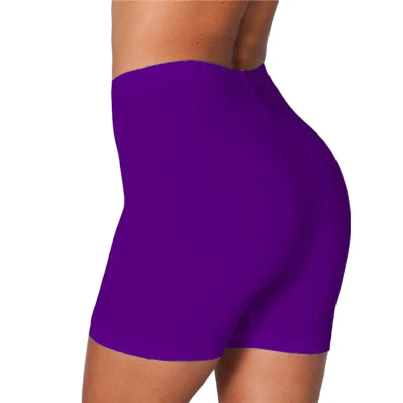 High Waist Push Up Fitness Leggings Crop Wide Waistband Cycling Short Leggings Workout Jogging For Women Training Leggings - Kenzo Yoga