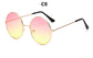Unisex Metal Round Mirror Sunglasses – Retro Marine Style UV400 Eyewear - Kenzo Yoga