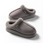 Fashion Women Fluffy Slippers for Autumn and Winter Indoor EVA Thick Sole Anti-Slip and Warm Unisex Slippers for Winter - Kenzo Yoga