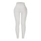 Thread Solid Leggings Women Seamless Knit Yoga Pants High Waist Hip Liftting Tights Fashion Slim Workout Running Sports Leggings - Kenzo Yoga