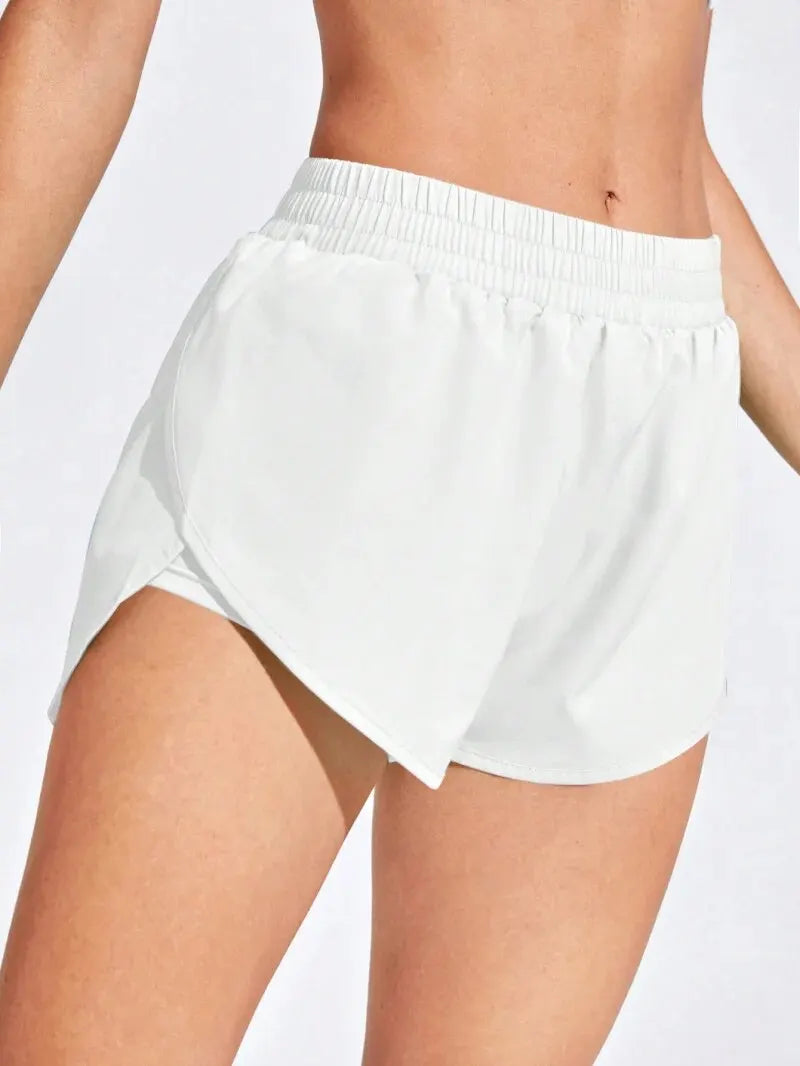 Women's Seamless Yoga Shorts – High-Waist, Stretch Workout Leggings - Kenzo Yoga