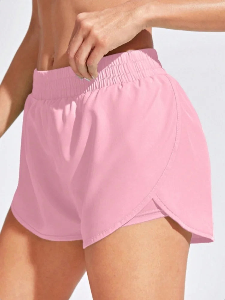 Women's Seamless Yoga Shorts – High-Waist, Stretch Workout Leggings - Kenzo Yoga