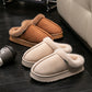 Fashion Women Fluffy Slippers for Autumn and Winter Indoor EVA Thick Sole Anti-Slip and Warm Unisex Slippers for Winter - Kenzo Yoga