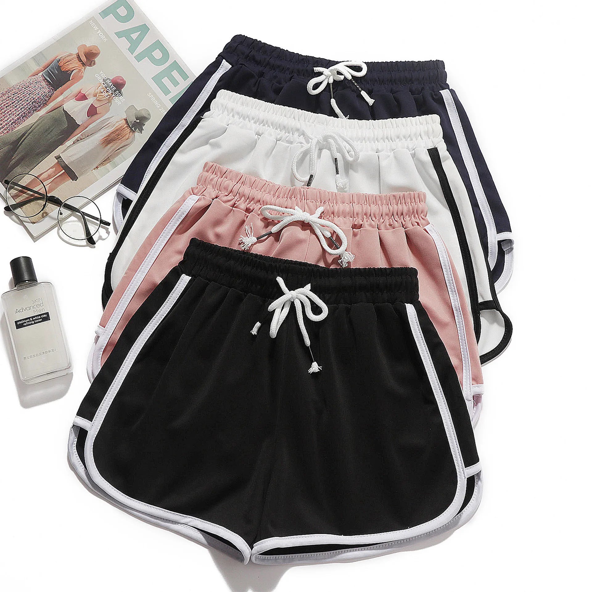 Women’s Casual Loose Yoga Shorts – Breathable, Wide-Leg Summer Activewear - Kenzo Yoga