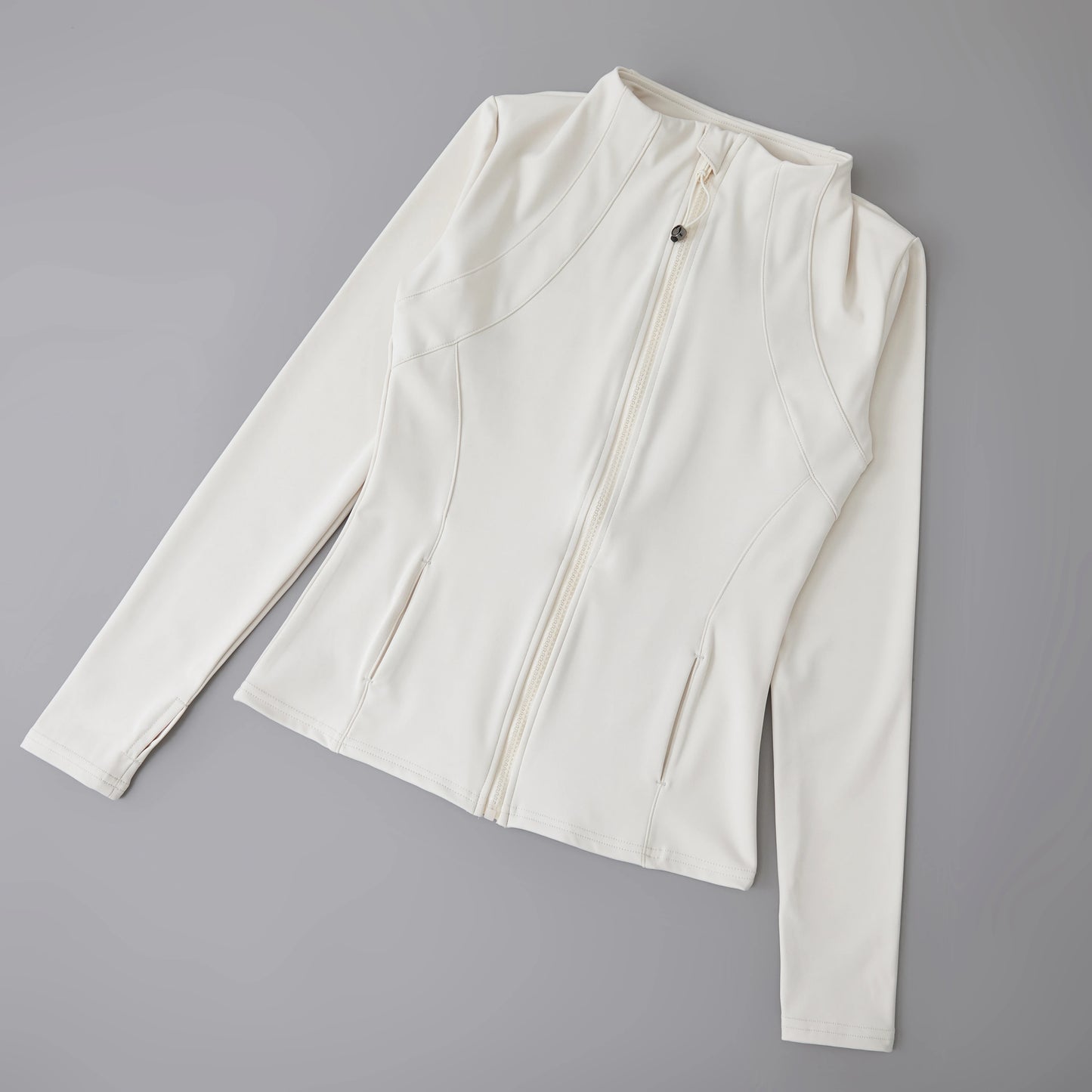 New yoga wear ladies coat round high elastic loose exercise yoga fitness long sleeve stand-up collar  yoga tops - Kenzo Yoga