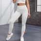 Thread Solid Leggings Women Seamless Knit Yoga Pants High Waist Hip Liftting Tights Fashion Slim Workout Running Sports Leggings - Kenzo Yoga