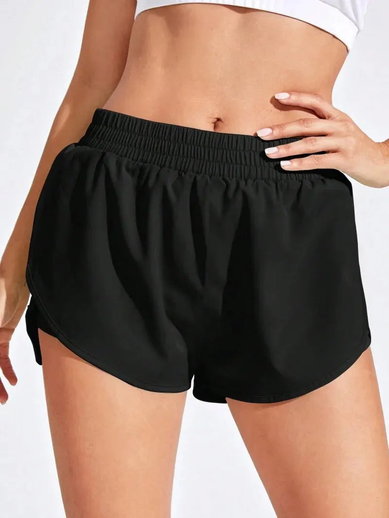 Women's Seamless Yoga Shorts – High-Waist, Stretch Workout Leggings - Kenzo Yoga