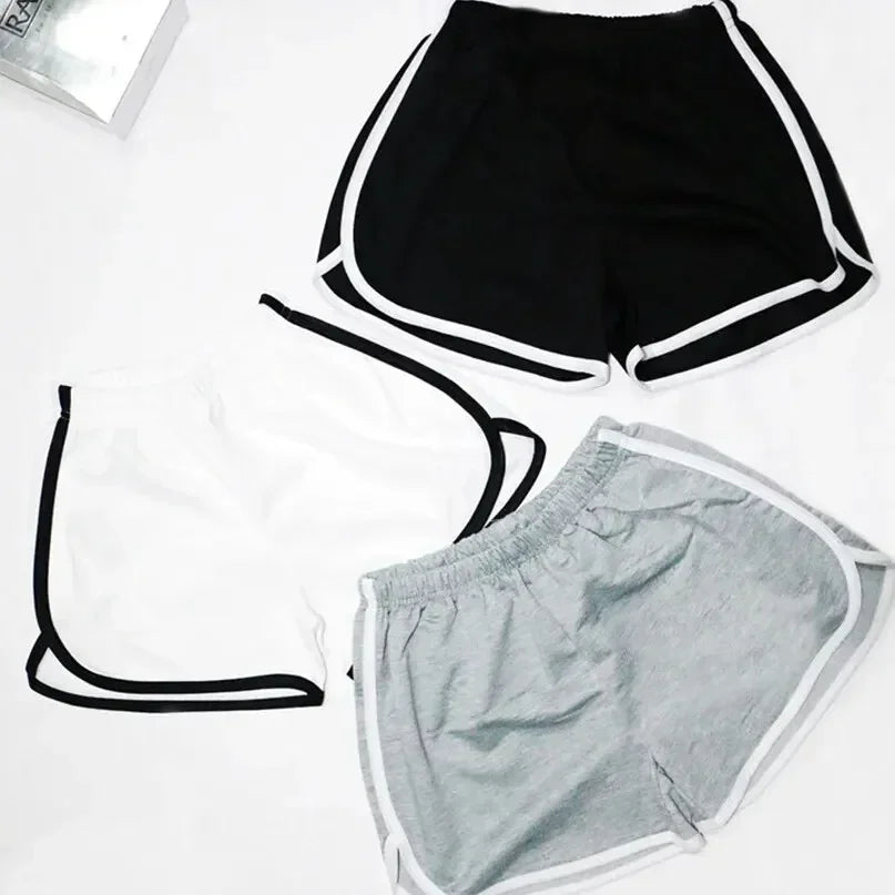 Elastic Shorts for Women, Loose Fitting, Quick Drying, Summer Thin Running, Fitness, Leisure, and Anti External Wear. Instagram - Kenzo Yoga