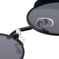 Classic Steampunk Sunglasses for Men and Women Retro Round Metal Frame Sunglasses - Kenzo Yoga
